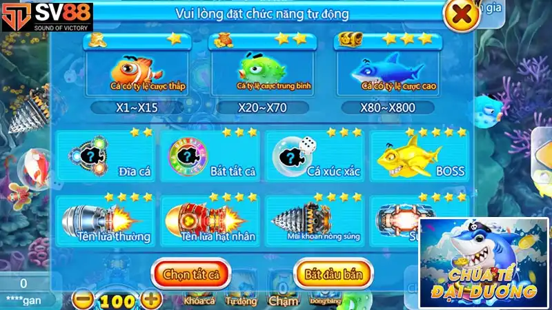 Lựa chọn súng phù hợp khi chơi bắn cá Lựa chọn súng phù hợp khi chơi bắn cá