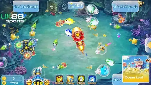 Sảnh trò chơi các cấp độ tại bắn cá Ocean Lord Sảnh trò chơi các cấp độ tại bắn cá Ocean Lord