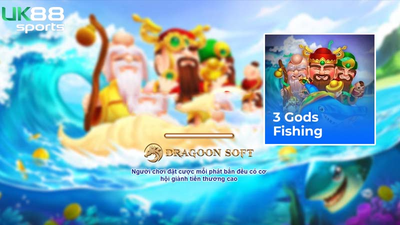 Tìm hiểu sự mãn nhãn với giao diện của 3 Gods Fishing